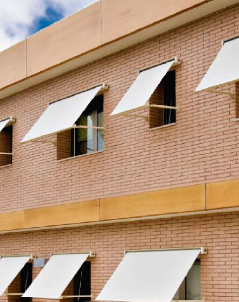 toldo brazo fijo