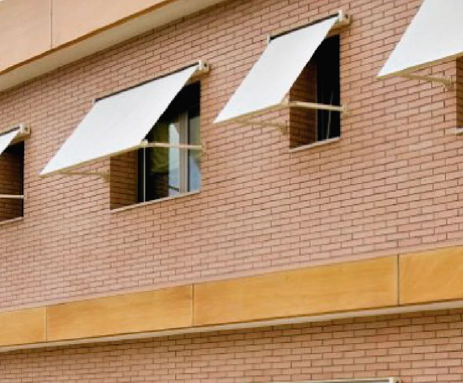 toldo brazo fijo